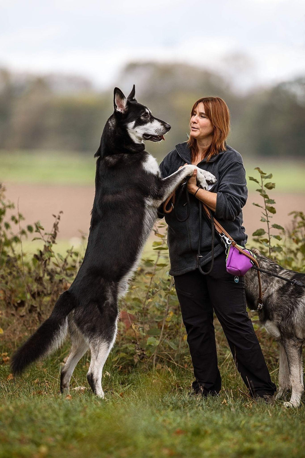 wedding-photographer-63 Frau mit Hund